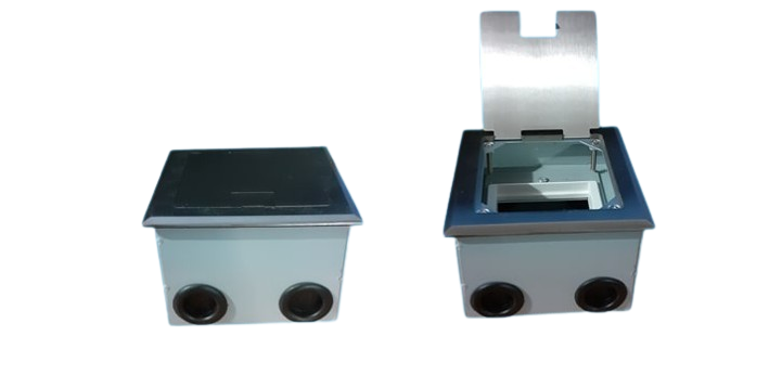 Floor Box for mount 1x BS plate single
